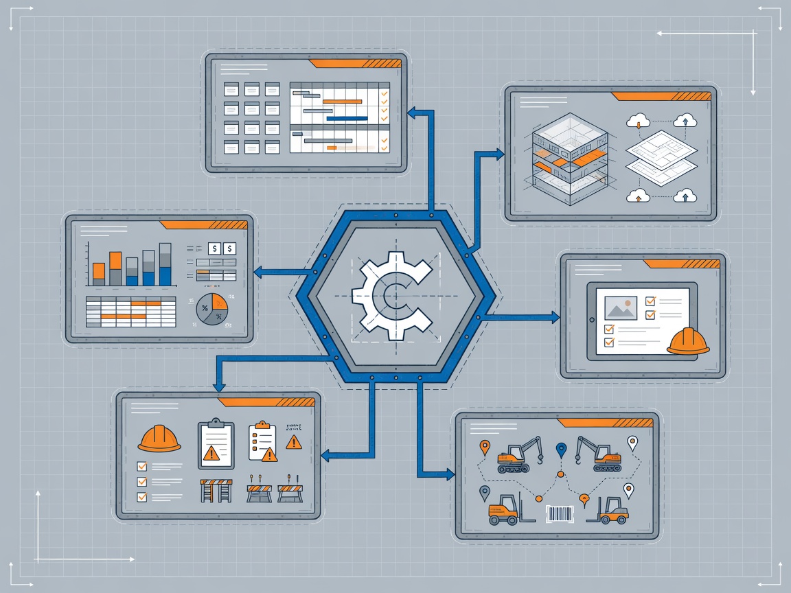 Construction technology platform ecosystem