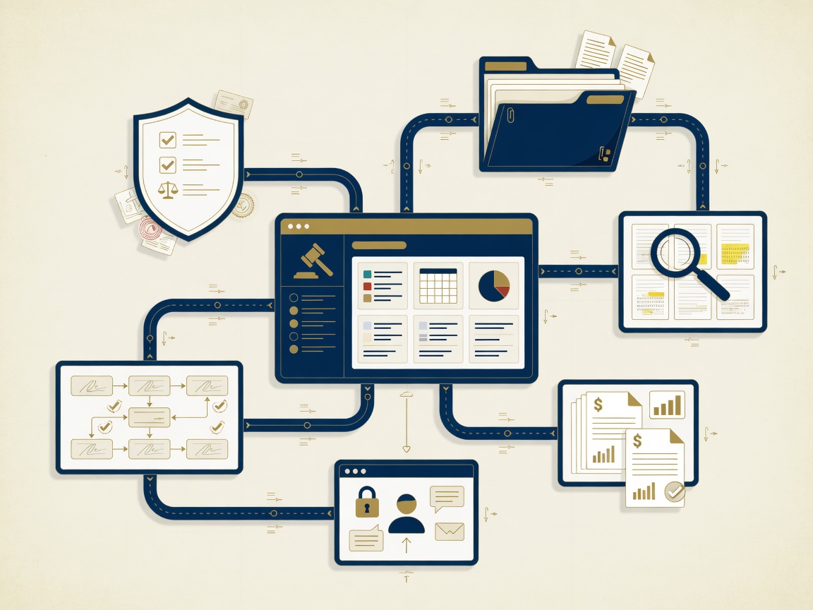 Legal technology platform ecosystem